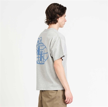Last Resort AB Tee s/s Atlas Moni Grey marle / Blue